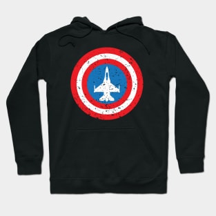 F-16 Fighting Falcon Shield Hoodie